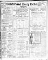 Sunderland Daily Echo and Shipping Gazette Friday 07 December 1923 Page 1
