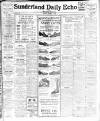 Sunderland Daily Echo and Shipping Gazette Saturday 08 December 1923 Page 1