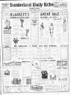 Sunderland Daily Echo and Shipping Gazette Thursday 03 January 1924 Page 1