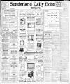Sunderland Daily Echo and Shipping Gazette Saturday 02 February 1924 Page 1