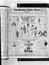 Sunderland Daily Echo and Shipping Gazette Friday 09 January 1925 Page 1