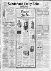 Sunderland Daily Echo and Shipping Gazette Thursday 07 January 1926 Page 1