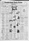 Sunderland Daily Echo and Shipping Gazette Wednesday 13 January 1926 Page 1
