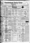 Sunderland Daily Echo and Shipping Gazette Friday 08 October 1926 Page 1