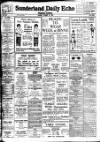 Sunderland Daily Echo and Shipping Gazette Saturday 23 October 1926 Page 1