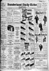 Sunderland Daily Echo and Shipping Gazette Tuesday 11 October 1927 Page 1