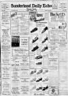 Sunderland Daily Echo and Shipping Gazette Tuesday 01 November 1927 Page 1