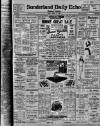 Sunderland Daily Echo and Shipping Gazette Friday 13 January 1928 Page 1