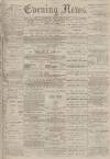Portsmouth Evening News Monday 07 November 1881 Page 1
