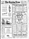 Portsmouth Evening News Monday 08 March 1926 Page 1