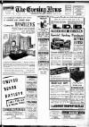Portsmouth Evening News Wednesday 30 March 1938 Page 1