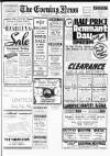 Portsmouth Evening News Wednesday 11 January 1939 Page 1