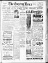 Portsmouth Evening News Wednesday 01 November 1939 Page 1