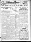 Portsmouth Evening News Friday 04 September 1942 Page 1