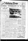 Portsmouth Evening News Wednesday 24 February 1943 Page 1