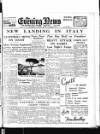 Portsmouth Evening News Monday 04 October 1943 Page 1