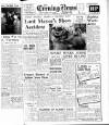 Portsmouth Evening News Wednesday 09 November 1949 Page 1