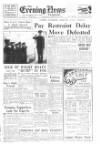 Portsmouth Evening News Thursday 12 January 1950 Page 1