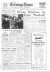 Portsmouth Evening News Tuesday 24 January 1950 Page 1