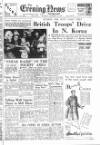 Portsmouth Evening News Tuesday 10 October 1950 Page 1