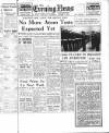 Portsmouth Evening News Saturday 04 October 1952 Page 1