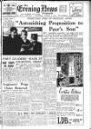 Portsmouth Evening News Wednesday 07 October 1953 Page 1