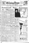 Portsmouth Evening News Tuesday 01 December 1953 Page 1
