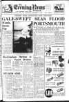 Portsmouth Evening News Wednesday 08 December 1954 Page 1