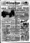 Portsmouth Evening News Monday 09 January 1956 Page 1