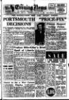 Portsmouth Evening News Wednesday 18 January 1956 Page 1