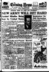 Portsmouth Evening News Tuesday 21 February 1956 Page 1