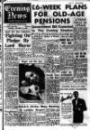 Portsmouth Evening News Tuesday 14 October 1958 Page 1