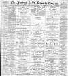 Hastings and St Leonards Observer Saturday 30 April 1892 Page 1