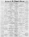 Hastings and St Leonards Observer Saturday 26 August 1893 Page 1