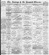 Hastings and St Leonards Observer Saturday 04 August 1894 Page 1
