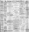 Hastings and St Leonards Observer Saturday 22 December 1894 Page 1