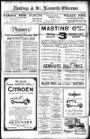 Hastings and St Leonards Observer Saturday 15 January 1927 Page 1