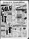 Hastings and St Leonards Observer Saturday 14 January 1939 Page 1
