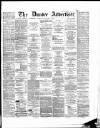 Dundee Advertiser Saturday 28 March 1863 Page 1