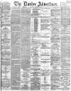 Dundee Advertiser Wednesday 22 November 1865 Page 1