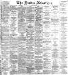 Dundee Advertiser Tuesday 03 December 1867 Page 1