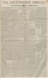 Leicestershire Mercury Saturday 10 April 1852 Page 1