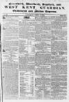 West Kent Guardian Saturday 04 April 1835 Page 1