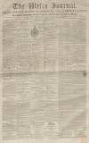Wells Journal Saturday 06 November 1852 Page 1