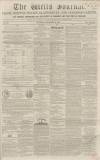 Wells Journal Saturday 30 December 1854 Page 1