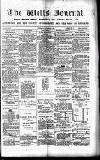 Wells Journal Thursday 08 November 1883 Page 1