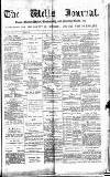 Wells Journal Thursday 31 December 1885 Page 1