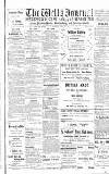 Wells Journal Thursday 20 April 1911 Page 1