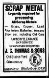 Wells Journal Thursday 15 January 1987 Page 44