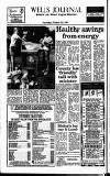 Wells Journal Thursday 22 October 1987 Page 54